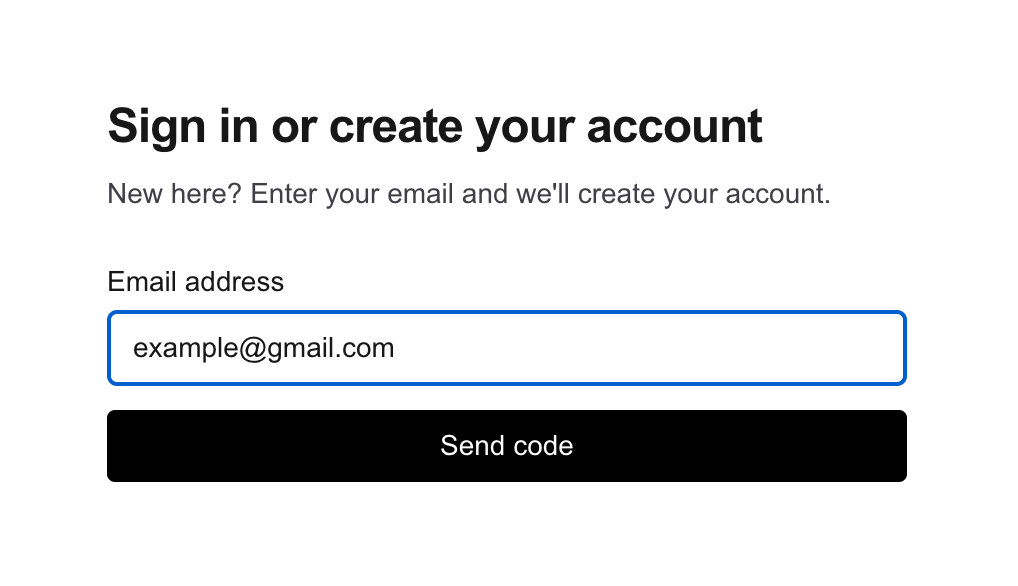 NuriTrip sign-in page asking for an email address